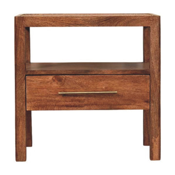 Saffron Rattan Nightstand Default Title