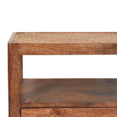 Saffron Rattan Nightstand