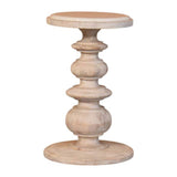 The Bellis Marble Accent Table Accent Piece | Hand-Carved Default Title