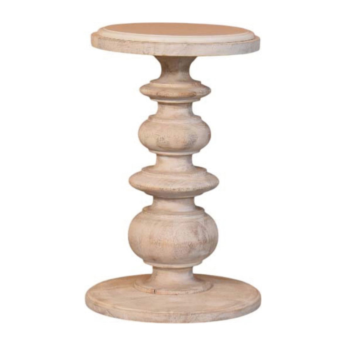 The Bellis Marble Accent Table Accent Piece | Hand-Carved Default Title