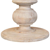 The Bellis Marble Accent Table Accent Piece | Hand-Carved