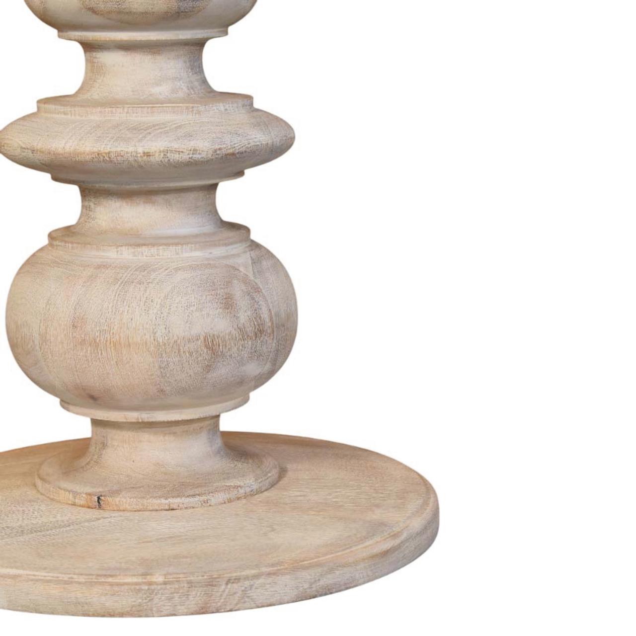 The Bellis Marble Accent Table Accent Piece | Hand-Carved