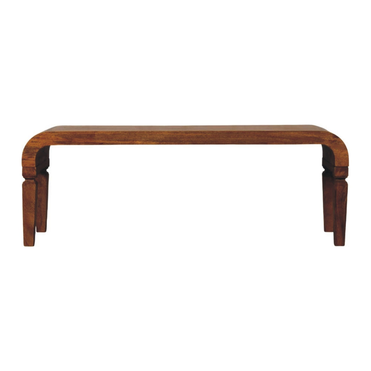Arcus Coffee Table | Oak Solid Mango Wood Default Title