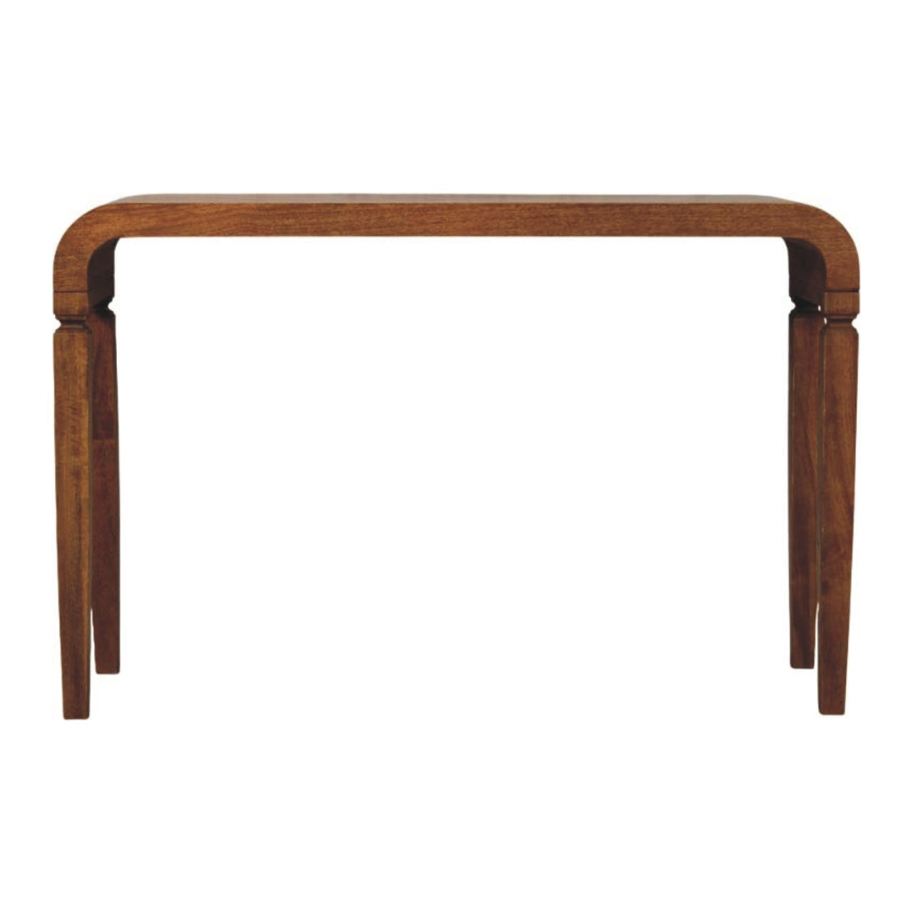 Arcus Console Table | Oak Solid Mango Wood Default Title