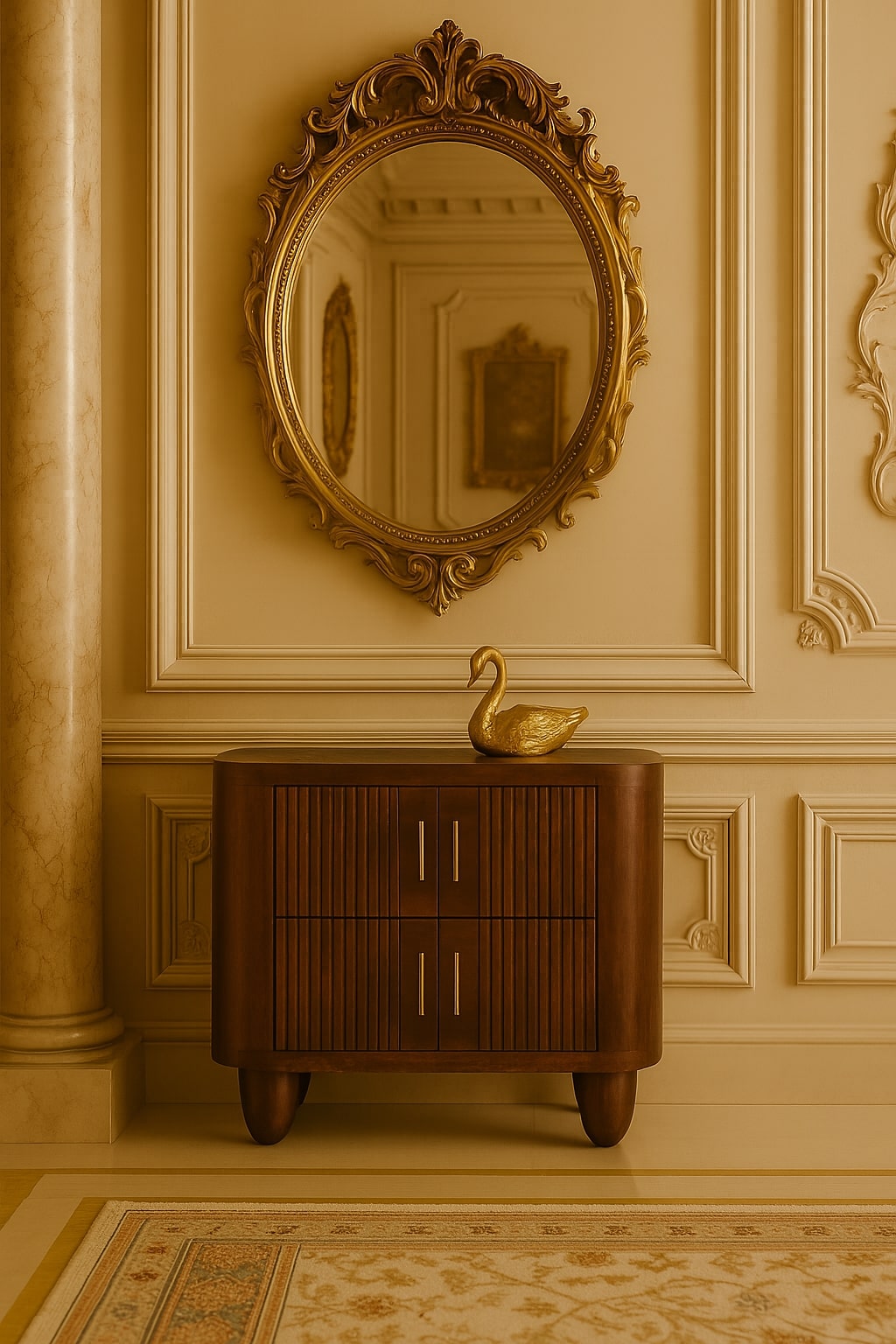 Marlowe Fluted Nightstand