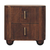 Marlowe Fluted Nightstand Default Title
