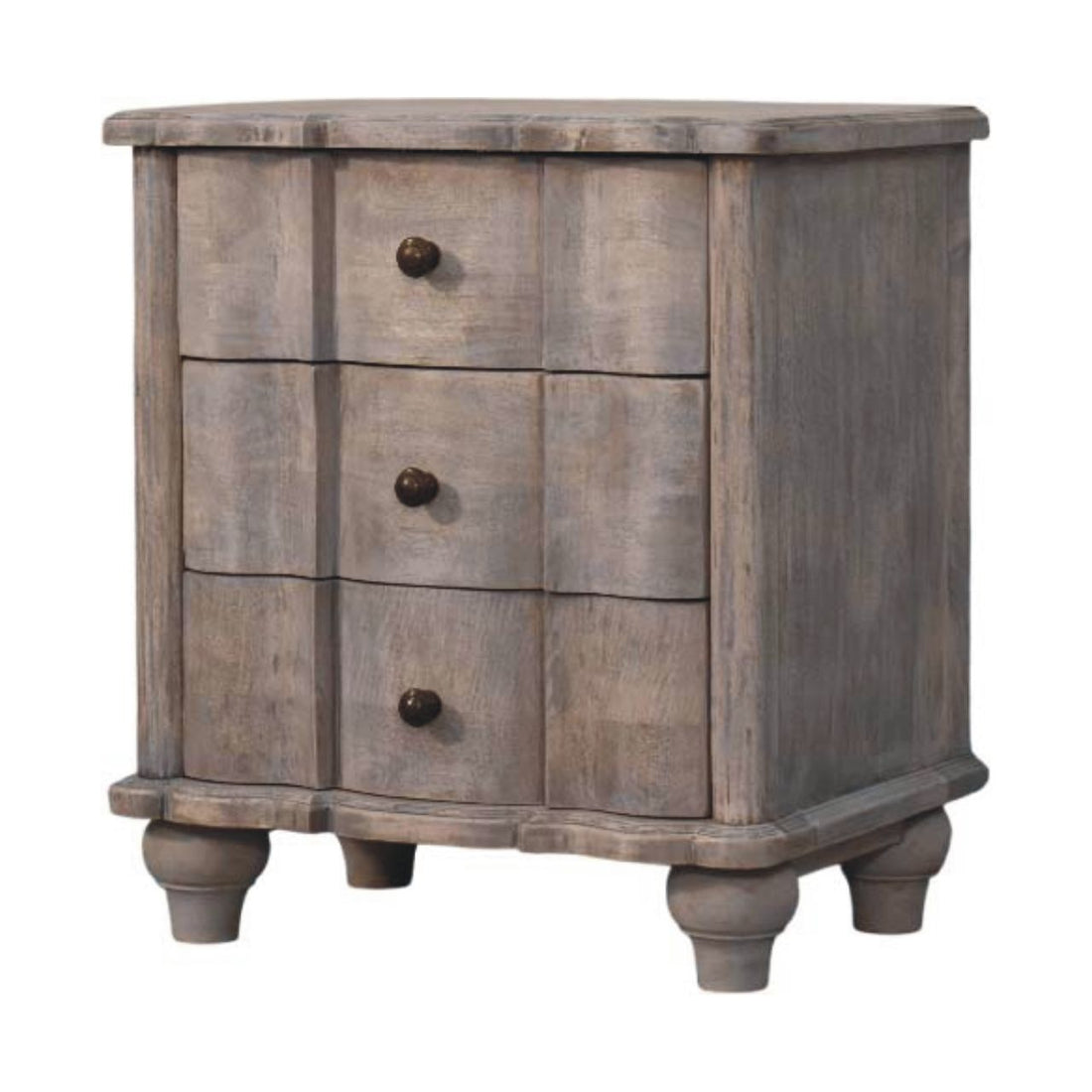 Lume Washed Bedside Table Default Title