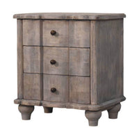 Lume Washed Bedside Table