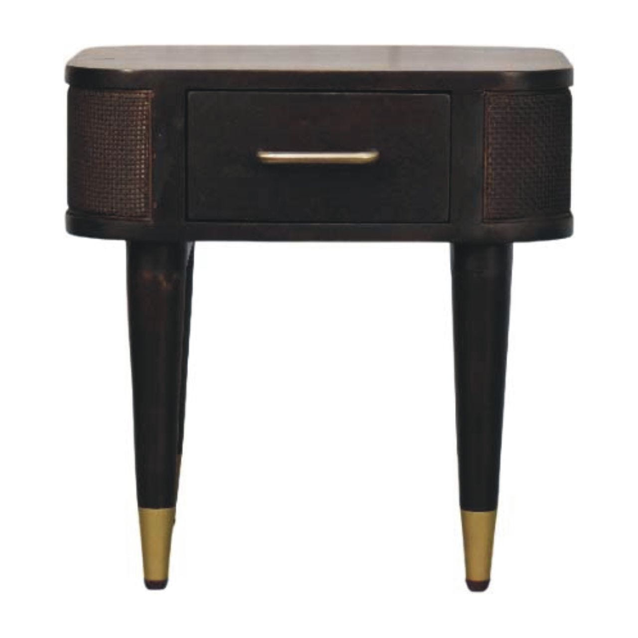 Belmont Bedside Table | Rattan Velvet Default Title