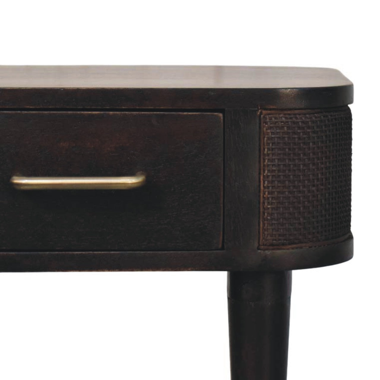 Belmont Bedside Table | Rattan Velvet
