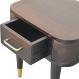 Belmont Bedside Table | Rattan Velvet