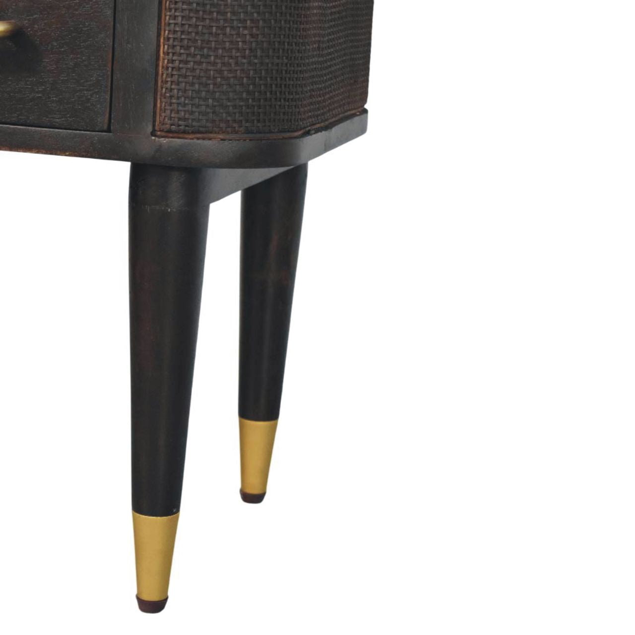 Belmont Bedside Table | Rattan Velvet