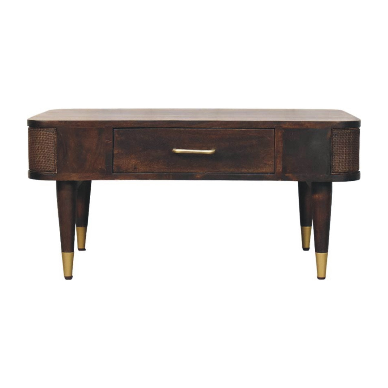 Belmont Coffee Table | Rattan Velvet Default Title