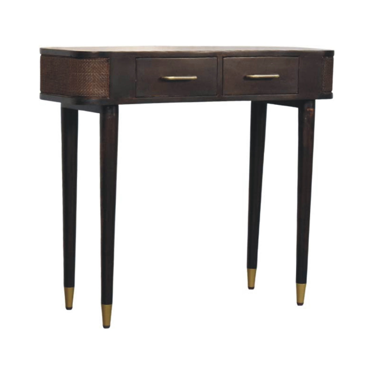 Belmont Console Table | Rattan Velvet