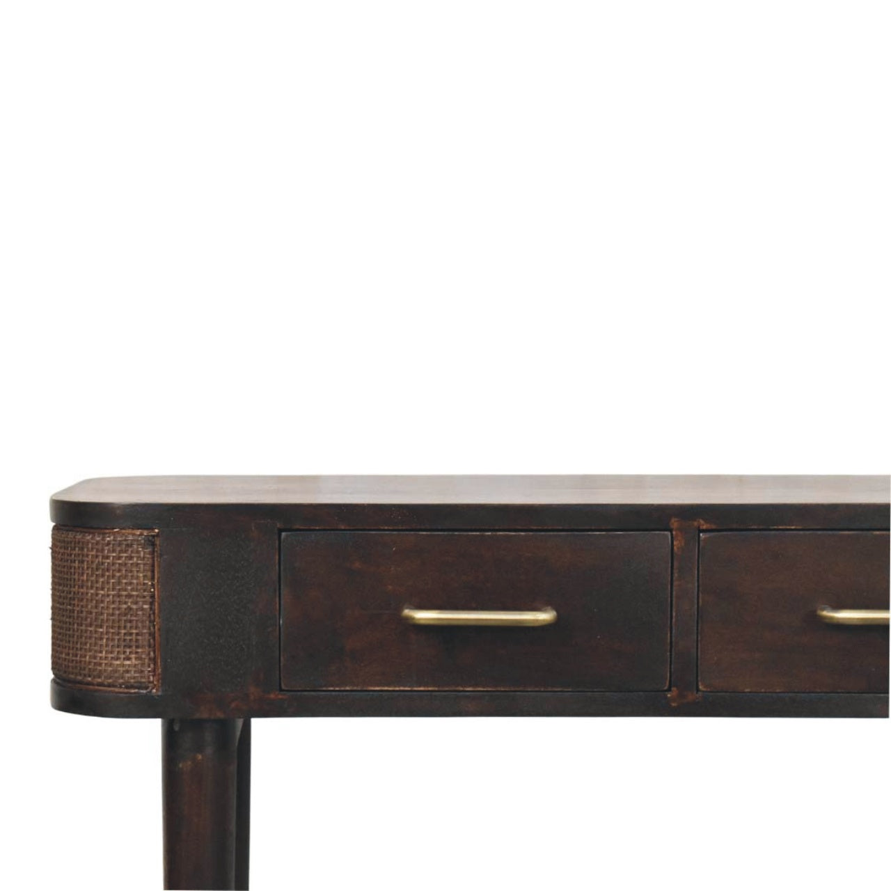 Belmont Console Table | Rattan Velvet