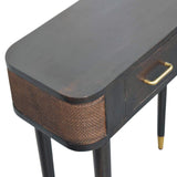 Belmont Console Table | Rattan Velvet
