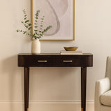 Belmont Console Table | Rattan Velvet