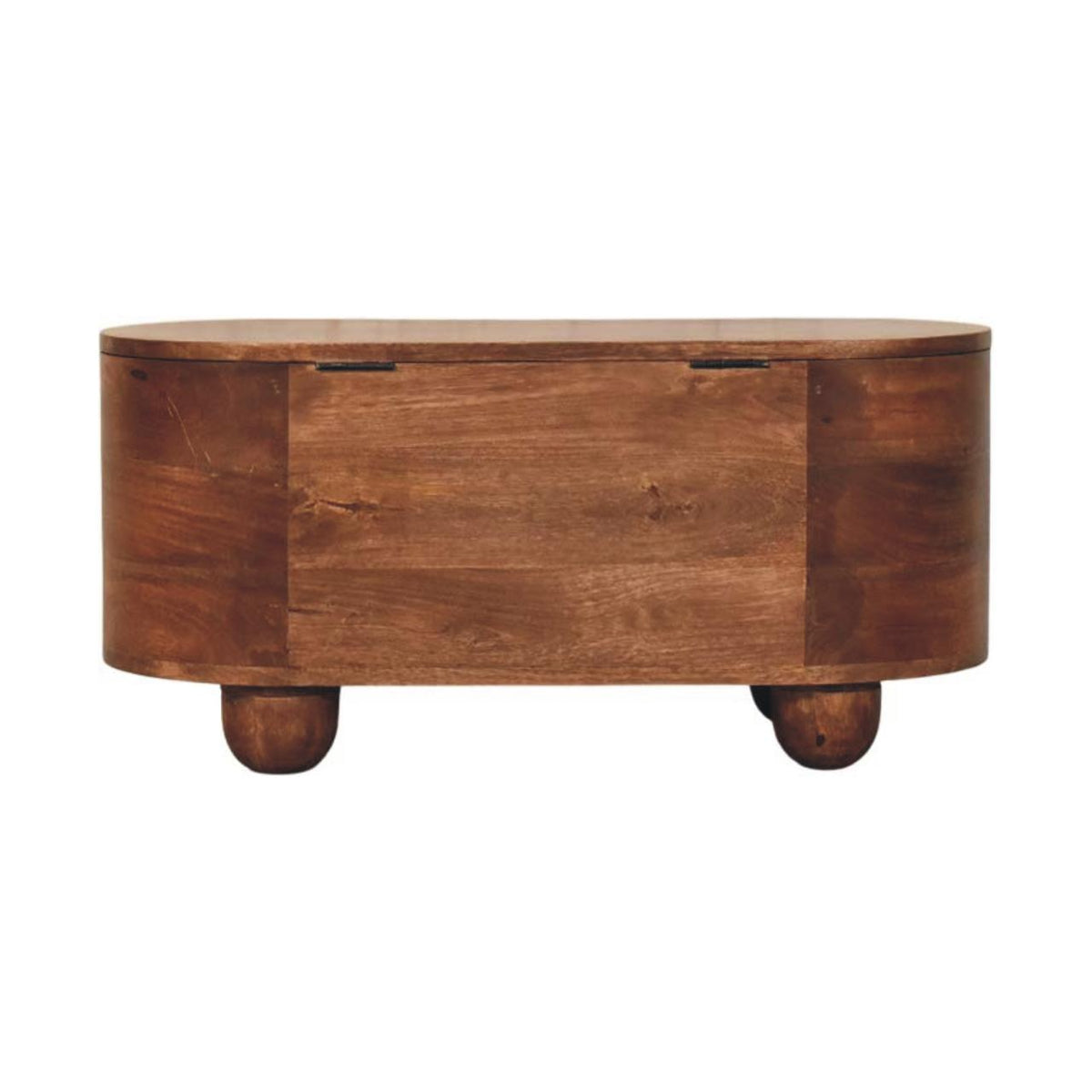 Curva Storage Trunk Storage Bench | Hand-Carved