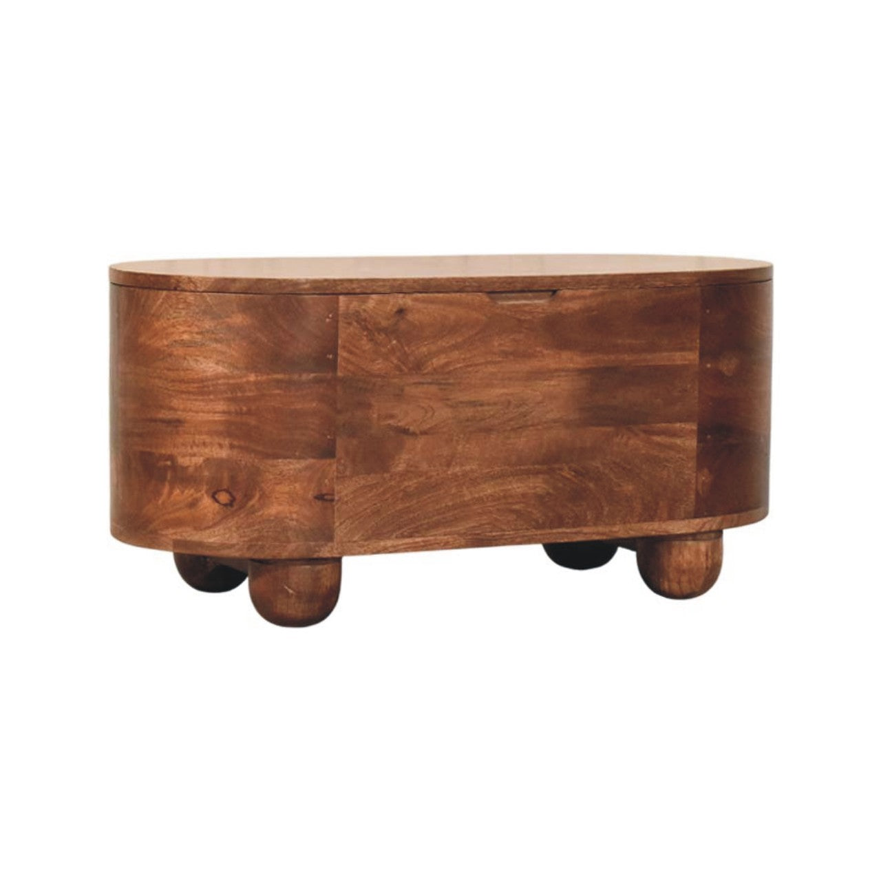 Curva Storage Trunk Storage Bench | Hand-Carved