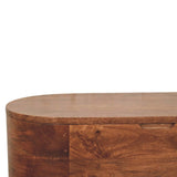 Curva Storage Trunk Storage Bench | Hand-Carved
