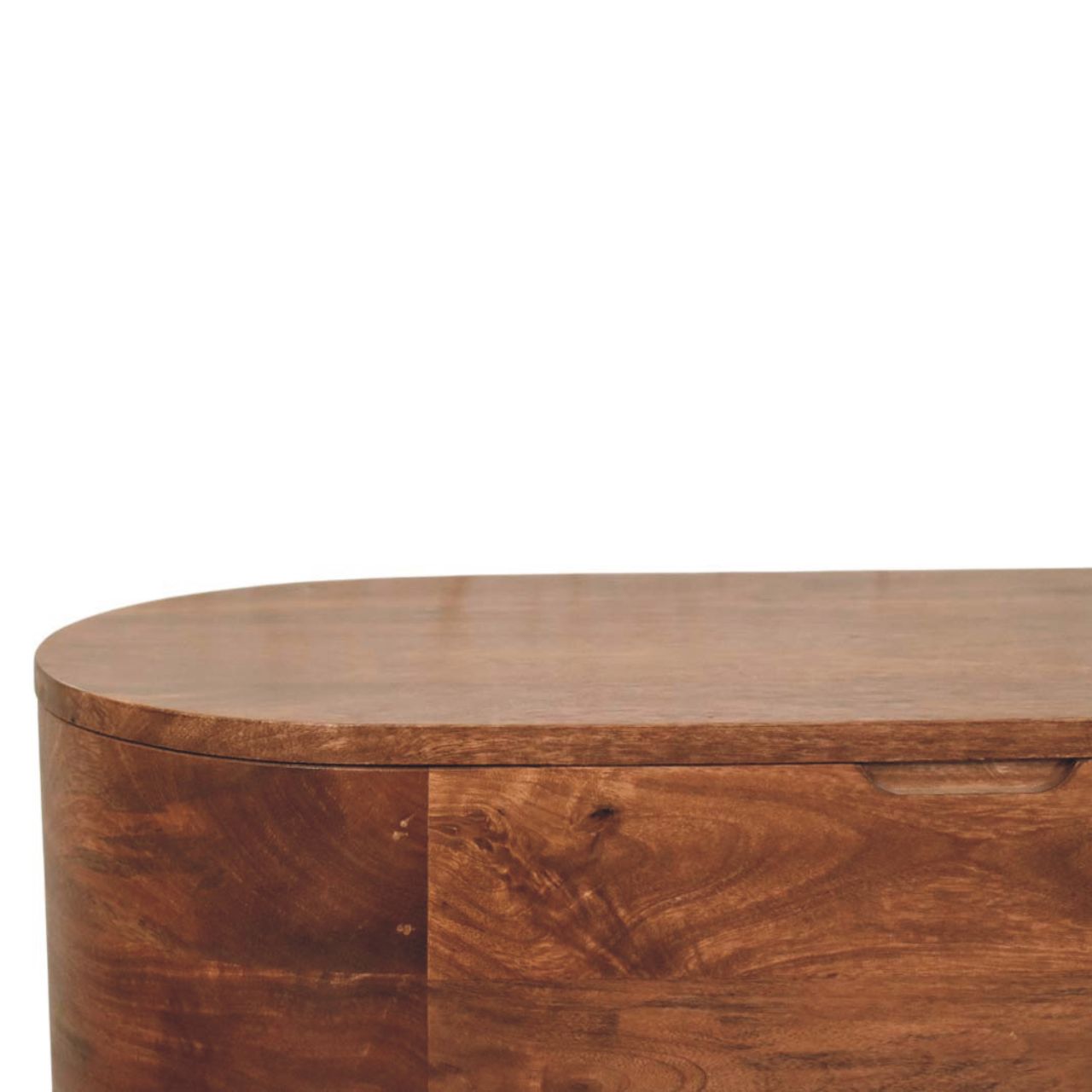 Curva Storage Trunk Storage Bench | Hand-Carved