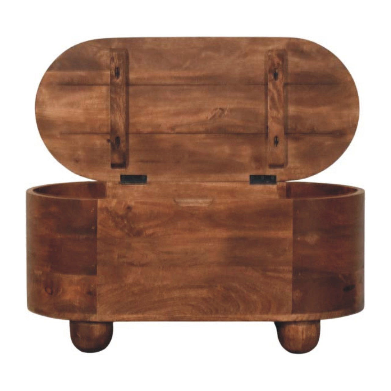 Curva Storage Trunk Storage Bench | Hand-Carved