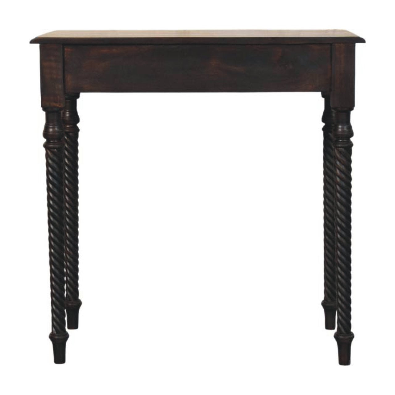 Cordelier Turned-Leg Writing Desk | Brass Velvet