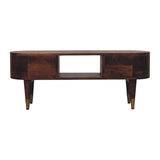 Valenza Curved Media Console