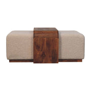 Arden Bench Duo | Honey Caramel Boucle Default Title
