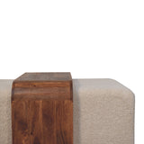 Arden Bench Duo | Honey Caramel Boucle