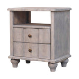 Lume Washed Open-Shelf Bedside Default Title