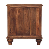 Lume Roasted Panelled Bedside