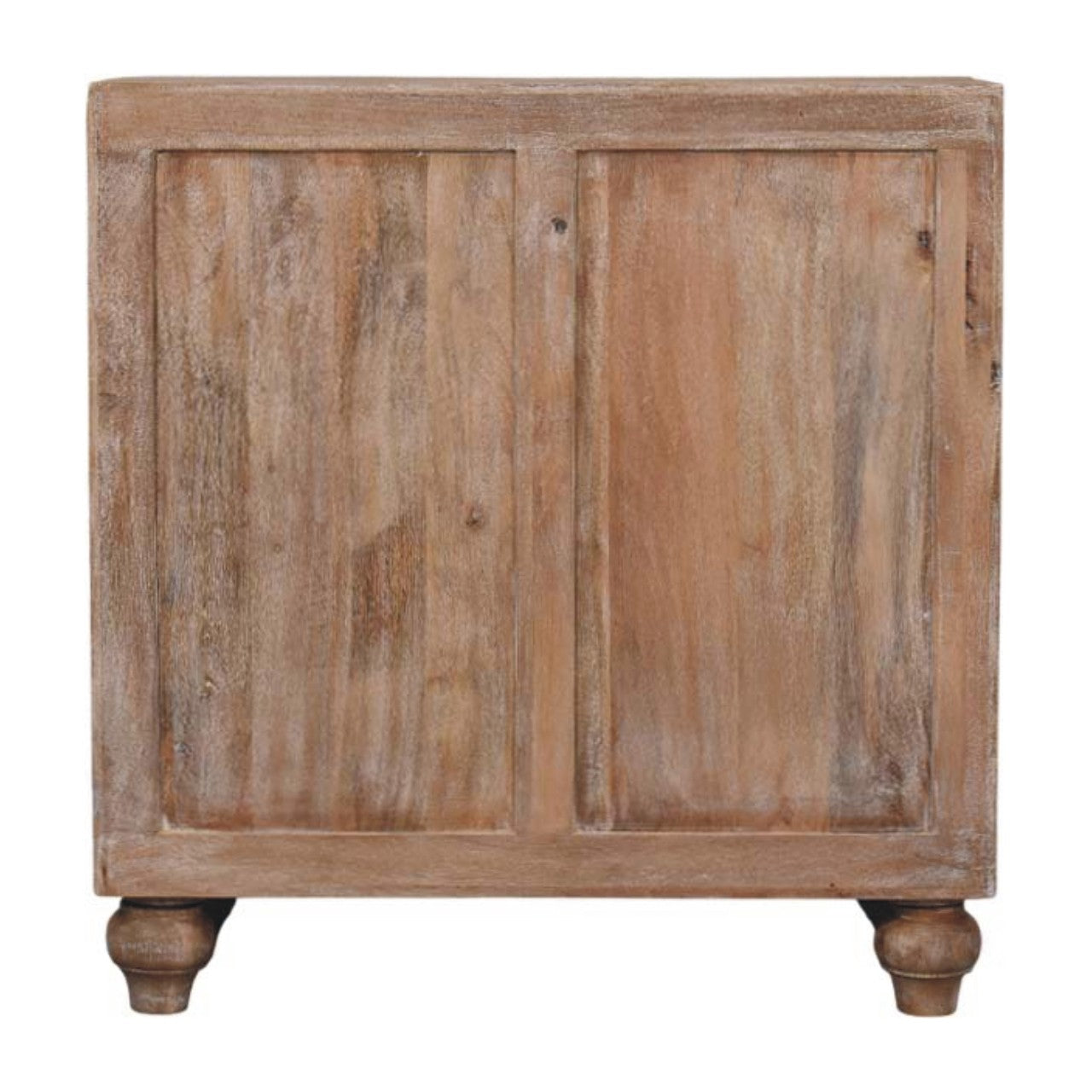 Sandgrain Pine & Mango Sideboard Chest of Drawers | Brass Solid Mango Wood