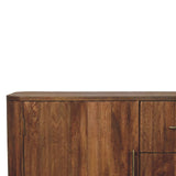 Montara Sideboard Chest of Drawers | Brass Solid Mango Wood