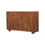 Ridgefront Chest - Amber Oak Chest of Drawers
