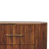 Ridgefront Chest - Amber Oak Chest of Drawers