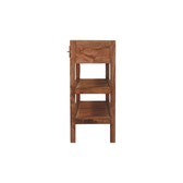 Saffron Rattan Console