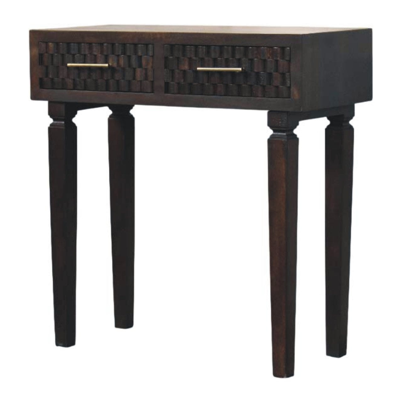 Arno Console Table | Velvet Hand-Carved