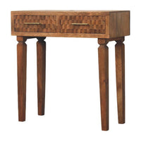 Cadiz Carved Twin-Drawer Console