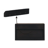 Cadiz Carved Open-Slot Bedside