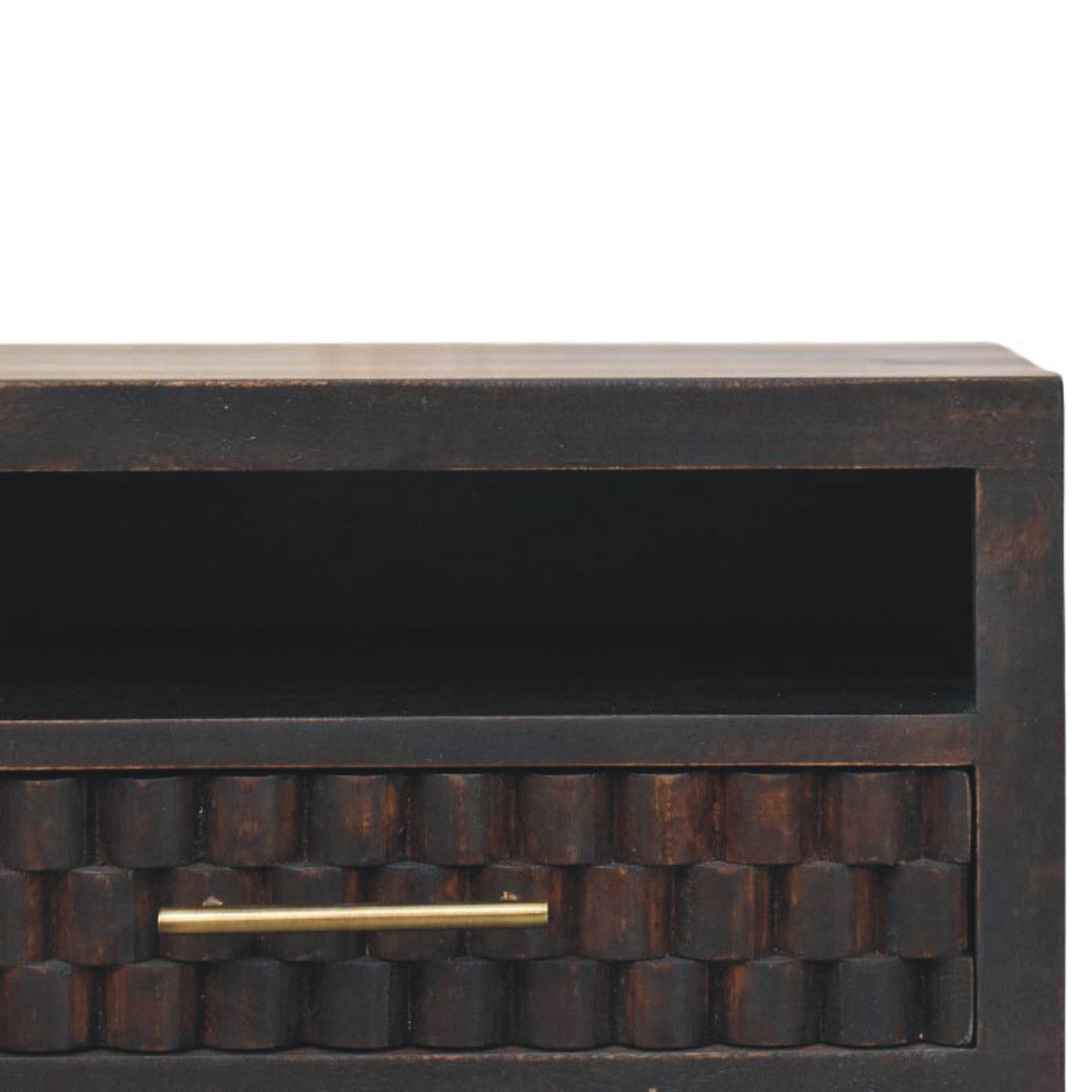 Cadiz Carved Open-Slot Bedside Default Title