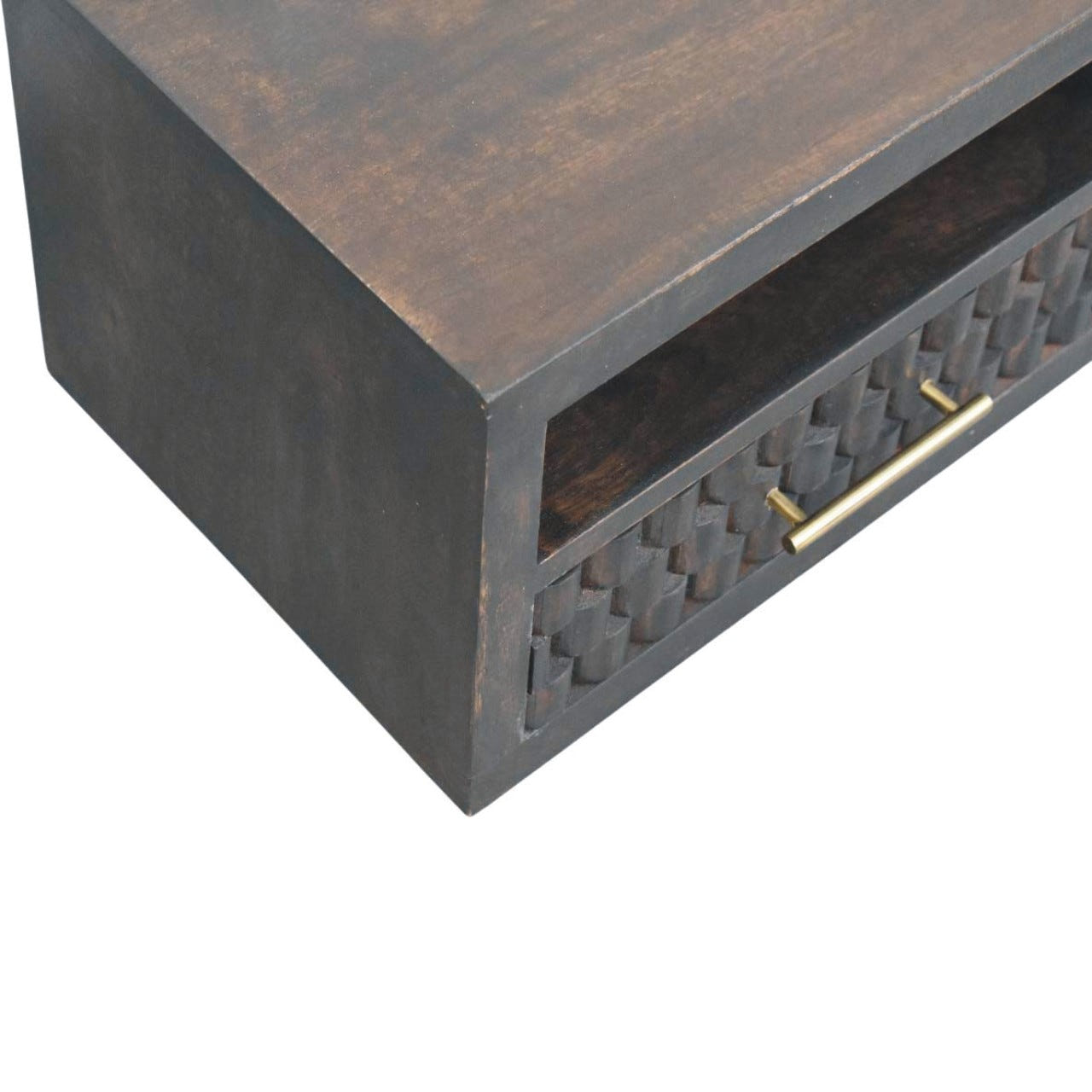 Arno Wall-Mounted Bedside Table | Velvet