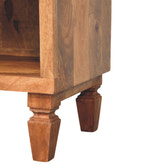 Cadiz Carved Entryway Shoe Cabinet