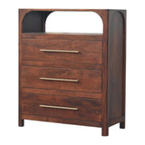 Arched Edge 3 Drawer Chest Default Title