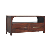 Arched Edge 2 Drawer Media Unit Default Title