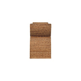 Rattan Weave Boucle Bench