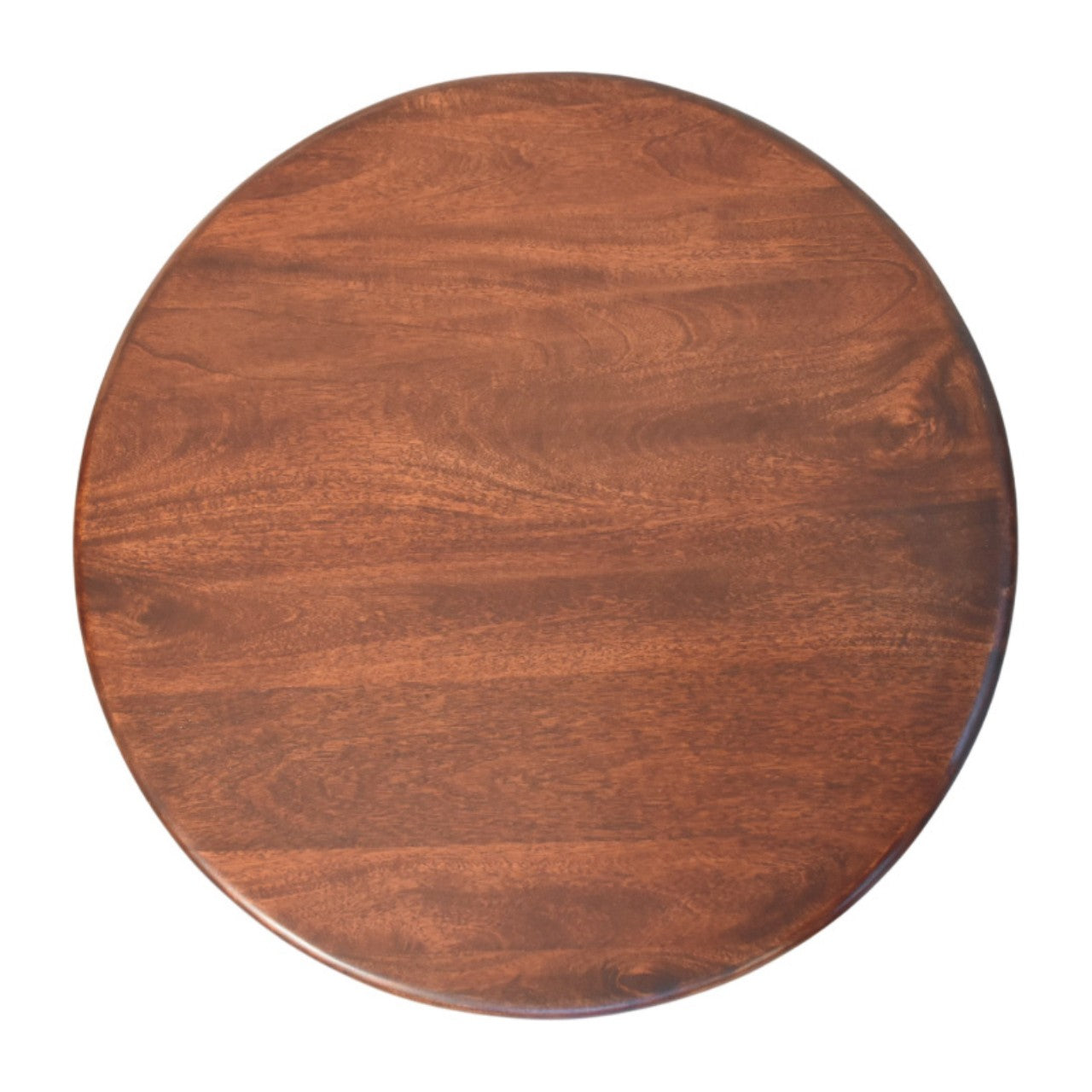 Clara Sculpted Coffee Table | Oak Solid Mango Wood Hand-Carved