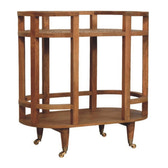 Saffron Rattan Butler Table Default Title