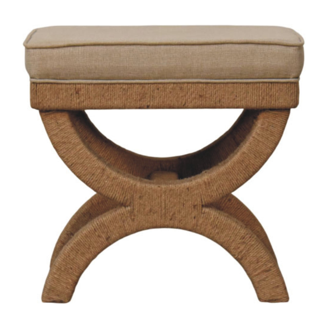 Rattan Arch Bench Default Title