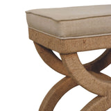 Rattan Arch Bench